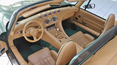 Wiesmann MF28 Roadster 1999 — Roadster allemand rare, seulement 47 exemplaires produits — tableau de bord