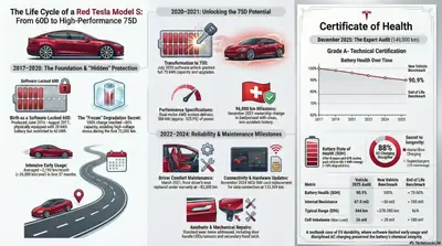 Tesla Model S 75D — Berline électrique haute performance, FSD intégré, 154000 km — fianco