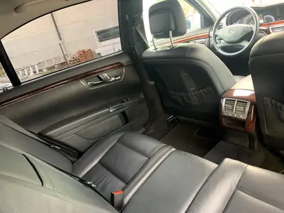 Mercedes-Benz S 400 Hybrid L — Berline prestige hybride, 140'000 km, traction arrière — Heckansicht