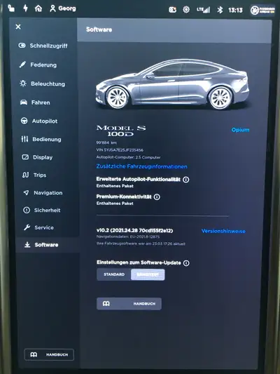 Tesla Model S 100 D — Berline électrique haute performance, AWD et Autopilot — Miniatura 11