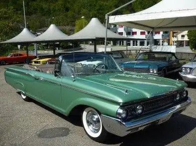Ford Mercury Monterey Convertible 1960 — L'icône décapotable américaine, 284 ch — vue extérieure