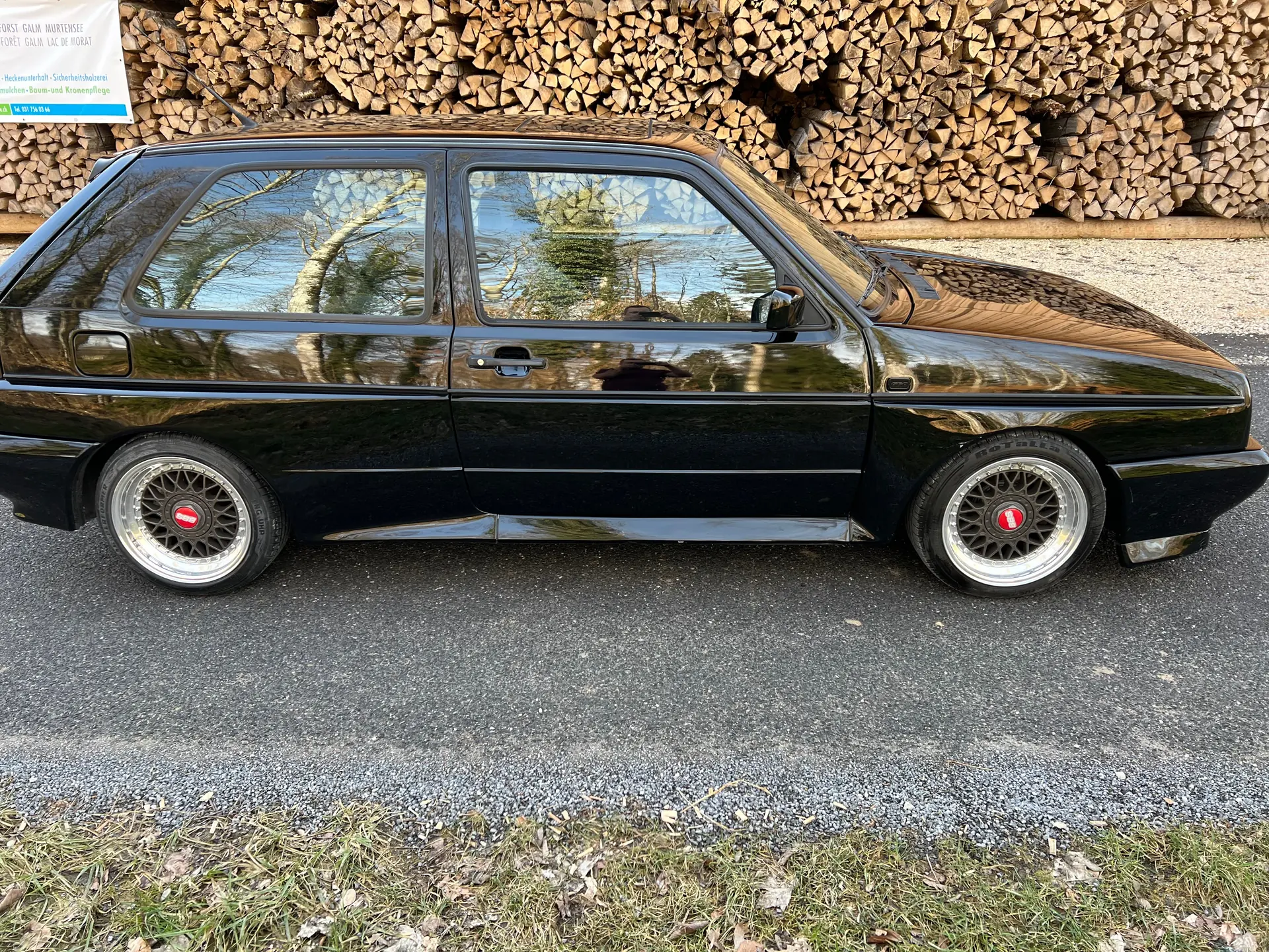 VW Golf 2 G60 Rallye — Légende des années 90, moteur suralimentation à redécouvrir — vista esterna