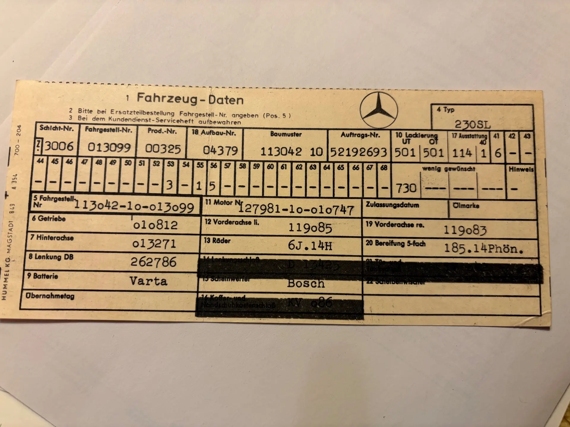 Mercedes-Benz SL 1965 occasion schlatt — 5