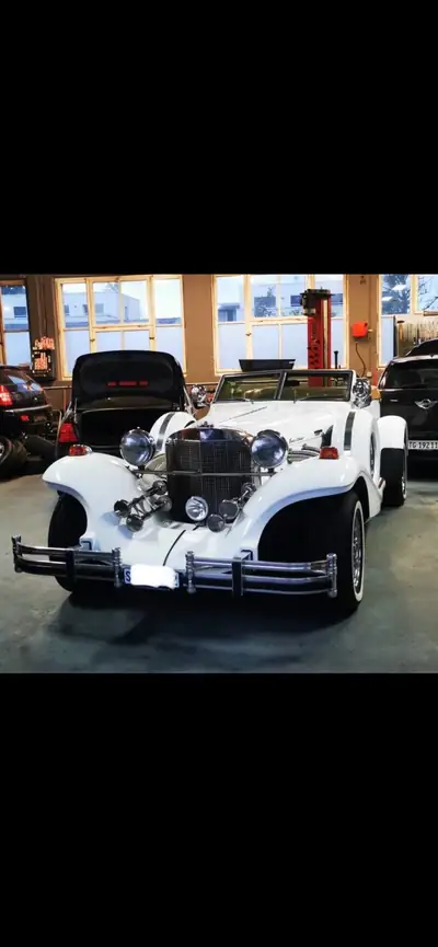 Excalibur Roadster Phaeton IV 1983 — Légende cabriolet avec seulement 4'640 km originaux — Armaturenbrett