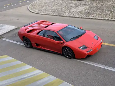 Lamborghini Diablo VT 6.0 2001 — Légende italienne rare, 19'500 km seulement — Seitenansicht