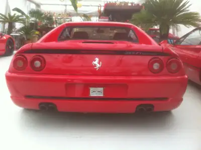 Ferrari F355 F1 1998 — Légendaire coupé sport, boîte séquentielle, seulement 29 000 km — tableau de bord