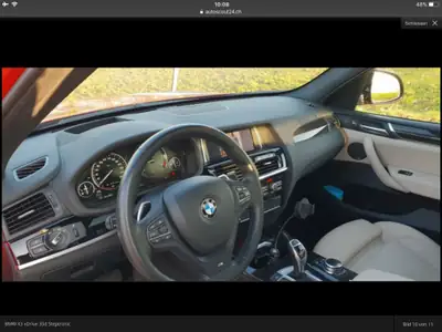 BMW X3 xDrive 35d — SUV diesel premium, équipement complet et phares LED adaptatifs — Thumbnail 10