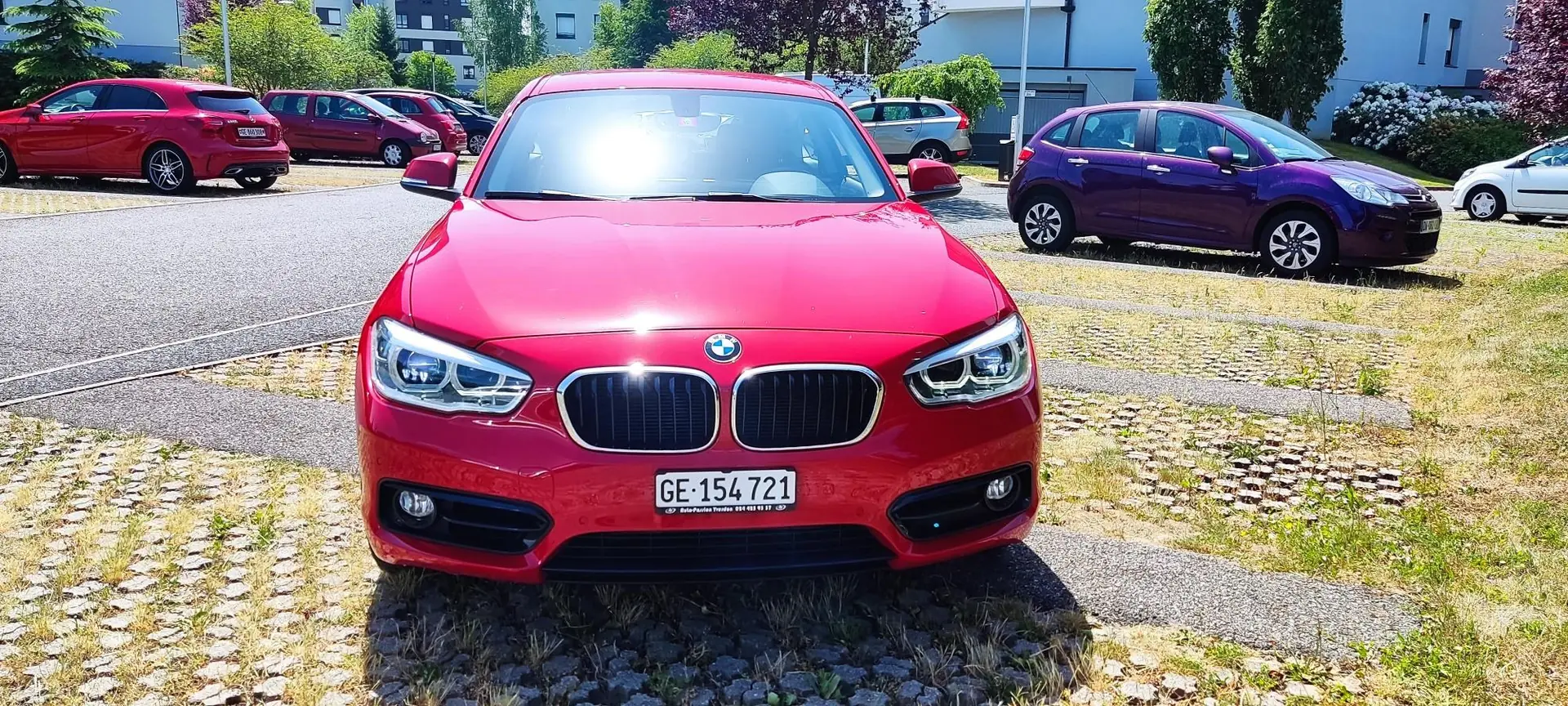 BMW 116 — Citadine compacte 136 ch, 54 000 km seulement — vue extérieure