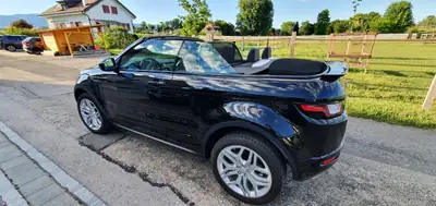 Land Rover Range Rover Evoque Cabriolet — SUV décapotable premium, 241 ch et transmission intégrale — tableau de bord