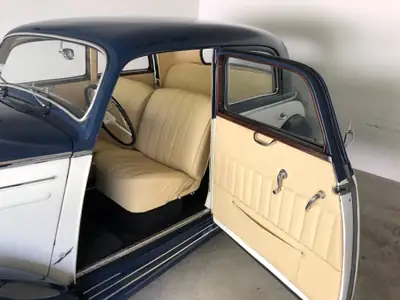 Mercedes-Benz V 170 W136 1954 — Berline vintage authentique, 89'250 km, sans sinistre — intérieur