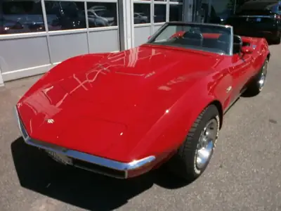 Chevrolet Corvette Big Block 454 — Légende américaine cabriolet, 1970 d'exception — exterior view