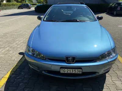 Peugeot 406 Coupé 3.0 V6 Pack — Rare et préservé, 85'000 km seulement — intérieur