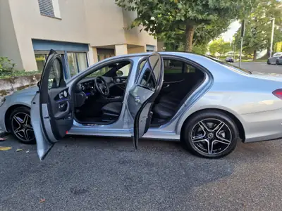 Mercedes-Benz E 300 de 4Matic — Berline hybride diesel rechargeable, 144 000 km, garantie constructeur — Seitenansicht