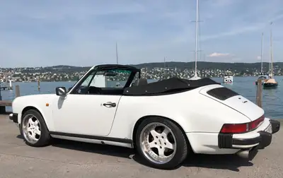 Porsche 911 SC Cabriolet 1983 — Icône sportive décapotable, moteur atmosphérique authentique — côté