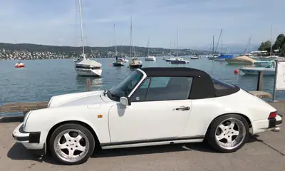 Porsche 911 SC Cabriolet 1983 — Icône sportive décapotable, moteur atmosphérique authentique — arrière