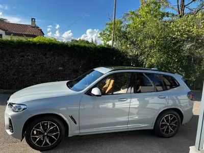 BMW X3 xDrive 20d 48V M Sport — SUV diesel hybride, 50 000 km, toit panoramique — rear view