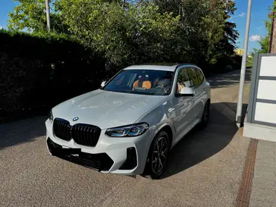BMW X3 xDrive 20d 48V M Sport — SUV diesel hybride, 50 000 km, toit panoramique — exterior view