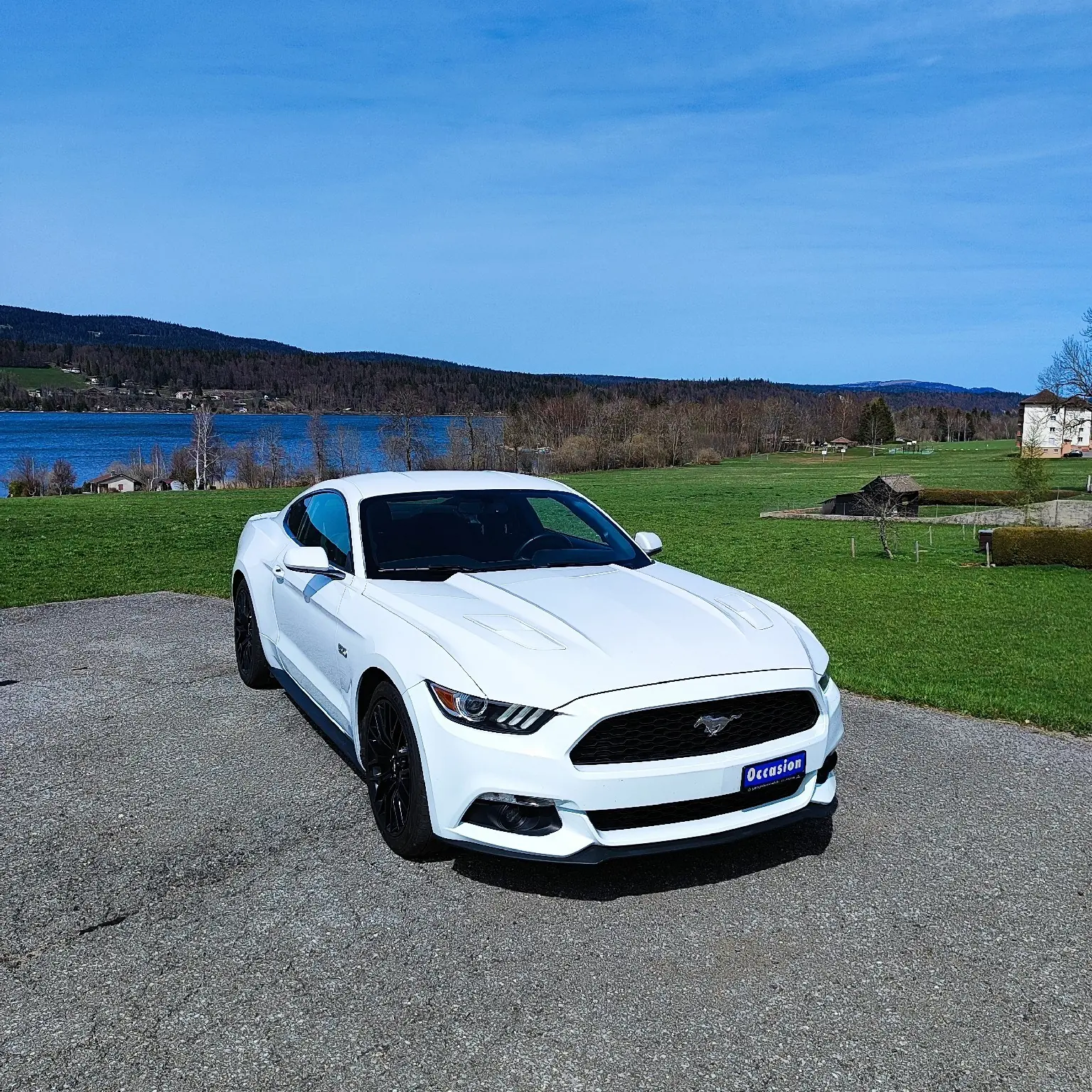 Ford Mustang Fastback 5.0 V8 GT — Muscle car légendaire, 422 ch et boîte manuelle — vista esterna