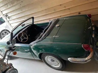 Triumph Spitfire MK III 1968 — Cabriolet britannique de légende, véhicule vétéran — tableau de bord
