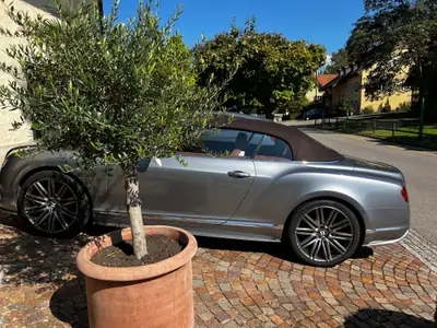 Bentley Continental GTC Speed — Cabriolet W12 635 ch, kilométrage réduit — Miniatur 8