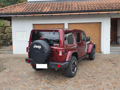 Jeep Wrangler Unlimited Rubicon 2.0 — 4x4 mythique, toit escamotable, 22'000 km — côté