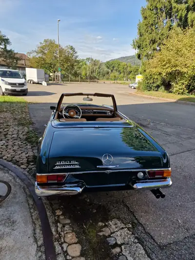 Mercedes-Benz SL 280 1970 — Cabriolet de légende entièrement restauré, état neuf — tableau de bord