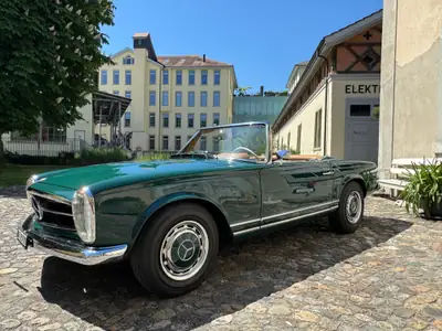 Mercedes-Benz SL 280 1970 — Cabriolet de légende entièrement restauré, état neuf — intérieur