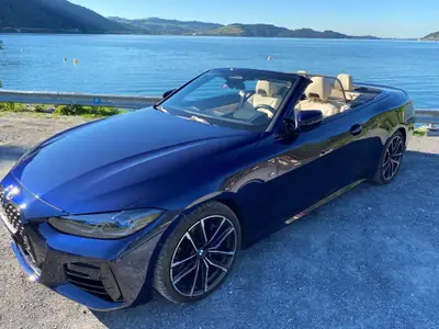 BMW M440i xDrive Cabriolet — Décapotable sportive 374 ch, très peu kilométrée — vue extérieure
