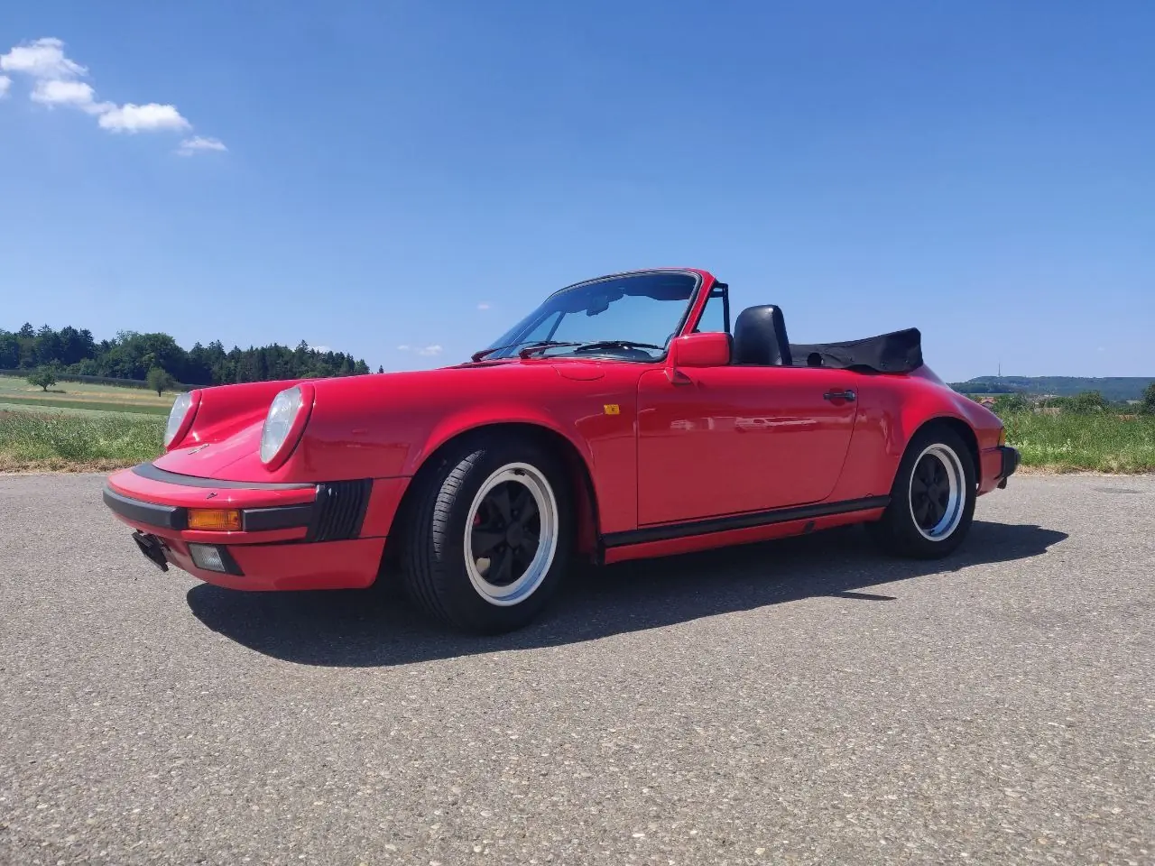 Porsche 911 Carrera Cabrio 1986 — Classique de légende, état impeccable