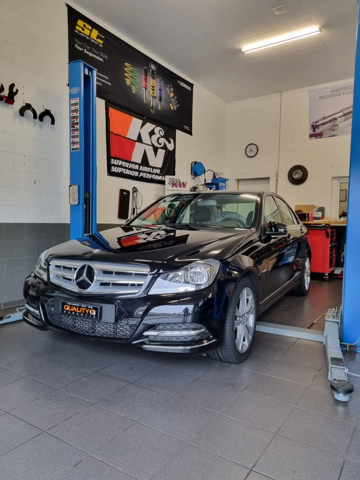 Mercedes-Benz C 220 CDI 7G-Tronic — Berline diesel efficace, 70'000 km seulement — vue extérieure