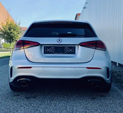 Mercedes-Benz A 220 d 4Matic AMG Line — Diesel performant, transmission intégrale, design sportif — Seitenansicht