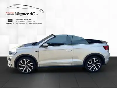 VW T-ROC Cabriolet 150 ch — Roadster compact dynamique, 88 500 km — side view