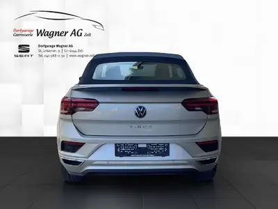 VW T-ROC Cabriolet 150 ch — Roadster compact dynamique, 88 500 km — rear view