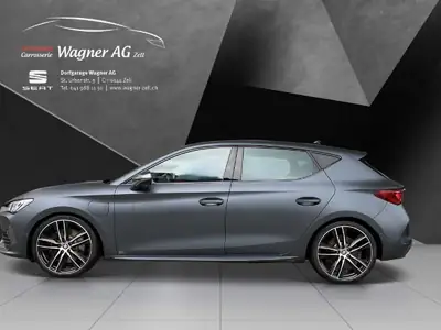 CUPRA Leon Plug-in Hybrid — 245 ch, transmission automatique, 64 500 km seulement — side view