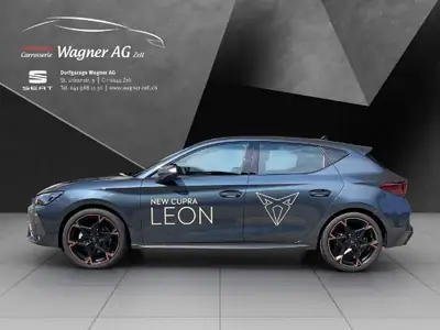 CUPRA Leon Mild-Hybrid — Sportivité et efficacité énergétique pour 7500 km seulement — Seitenansicht