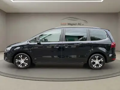 SEAT Alhambra 2015 — Monospace 7 places diesel, transmission automatique — side view