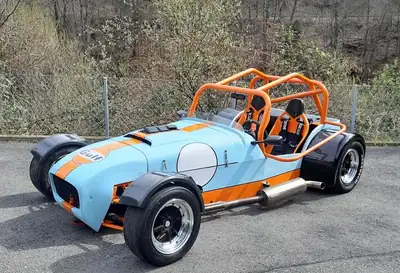 Lotus HKT Seven 2011 — Roadster légendaire, moteur Hayabusa 197 ch, état impeccable — côté