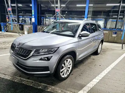 Skoda Kodiaq 2019 — SUV 7 places diesel, transmission automatique, motricité intégrale — Außenansicht