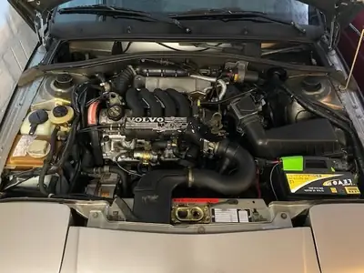 Volvo 480 Coupé 1989 — Chef-d'œuvre suédois préservé, véhicule vétéran d'époque — Miniatur 8