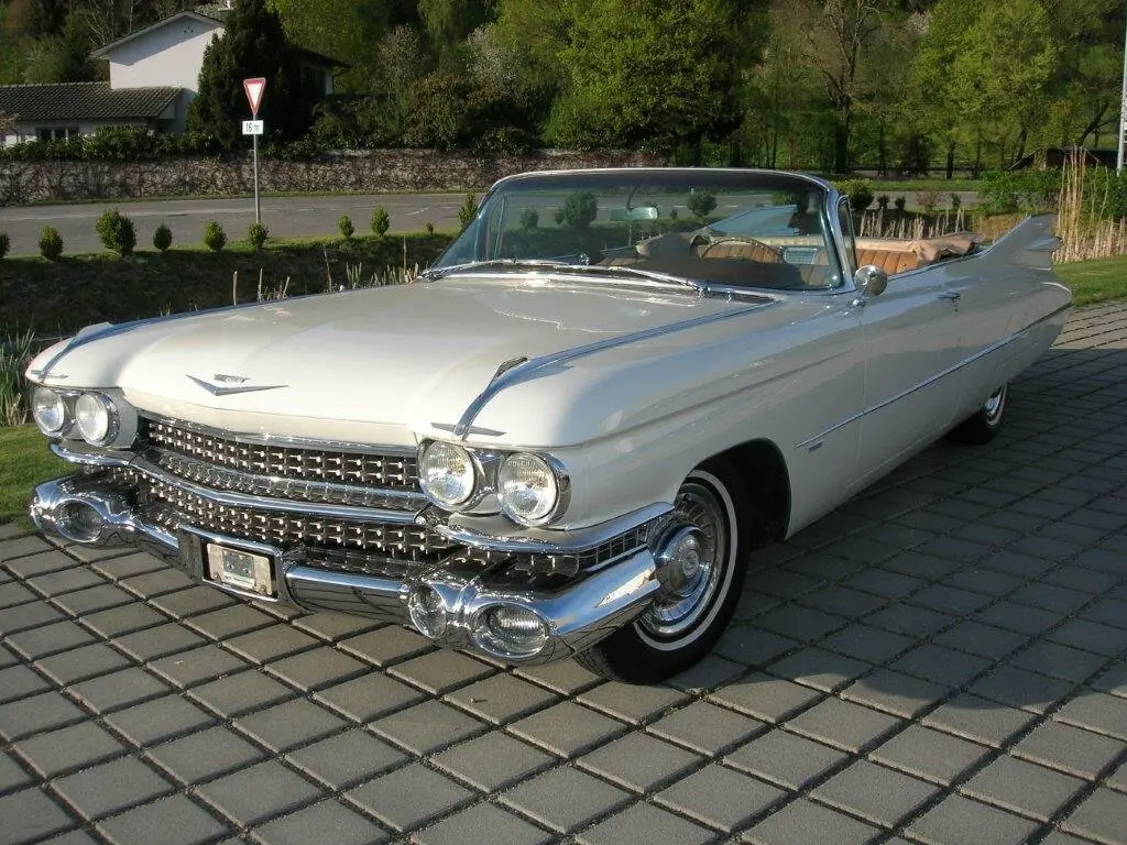 Cadillac Series 62 1959 — Chef-d'œuvre cabriolet américain, état impeccable