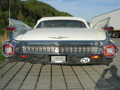 Cadillac Series 62 1959 — Chef-d'œuvre cabriolet américain, état impeccable — interni