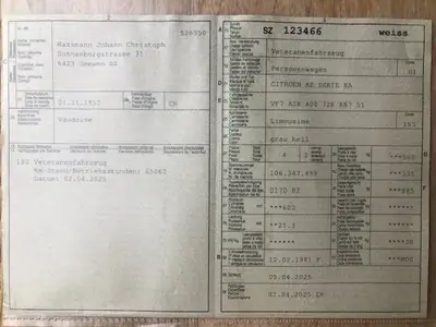 Citroën 2CV-6 1981 — Icône automobile restaurée, 65'000 km, véhicule vétéran — Miniatura 15