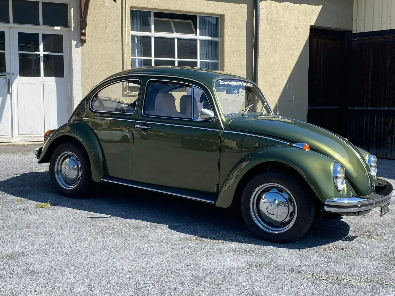 VW Käfer 1968 — Légende restaurée, essence 1500cc, authentique et remarquablement préservée — Außenansicht