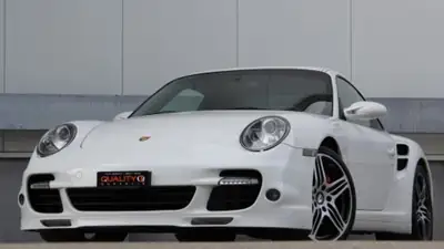 Porsche 911 Turbo 997.1 — Légendaire Mezger, 550 ch et boîte manuelle — côté