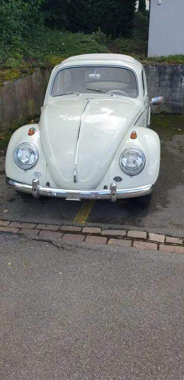 VW Käfer 1963 — Légende automobile avec immatriculation Veteranen — cruscotto