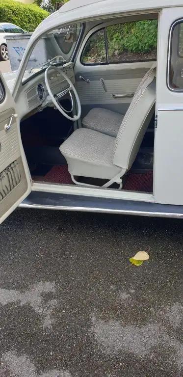 VW Käfer 1963 — Légende automobile avec immatriculation Veteranen — dettaglio