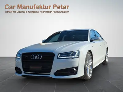 Audi S8 Plus 2017 — Berline sportive 605 ch, entretien Audi partenaire, sans sinistre — exterior view