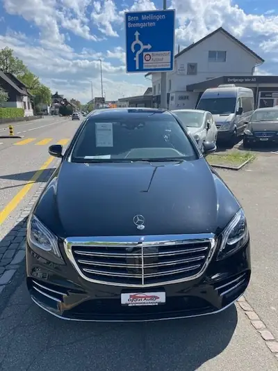 Mercedes-Benz S 350 L 4MATIC — Berline de luxe avec long empattement et transmission 9G-Tronic — intérieur