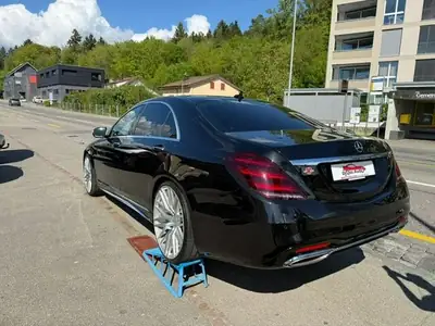 Mercedes-Benz S 350 L 4MATIC — Berline de luxe avec long empattement et transmission 9G-Tronic — Miniature 7