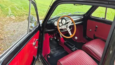 Fiat 500L 1968 — Légende italienne tuning Giannini, restaurée avec passion — Armaturenbrett